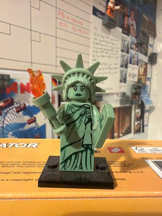 Lego Minifigura Estatua Libertad Serie 6
