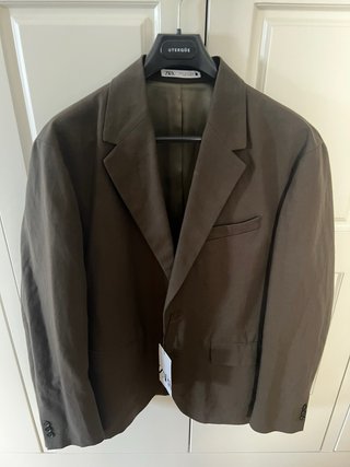 Americana Zara Verde Oliva Talla L