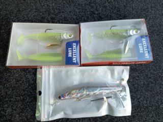 Señuelos de pesca a spinning