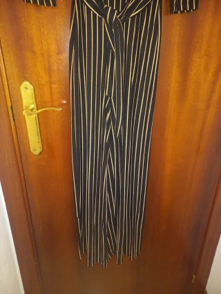 Mono de rayas Bershka
