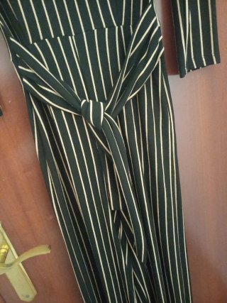 Mono de rayas Bershka