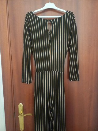 Mono de rayas Bershka