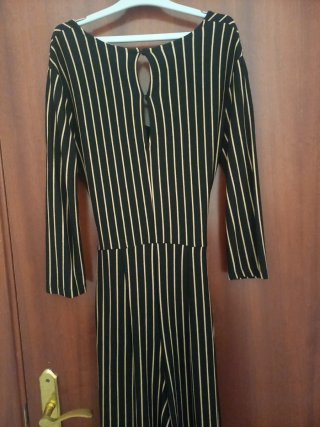 Mono de rayas Bershka
