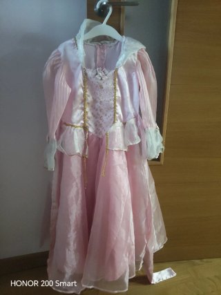 Disfraz de Princesa Rosa