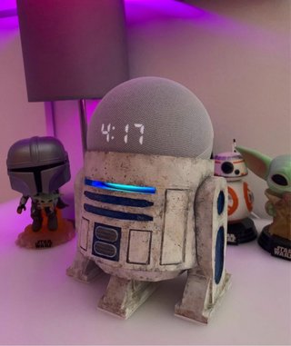 Soporte R2D2 para Amazon Alexa Echo Dot 4 y 5
