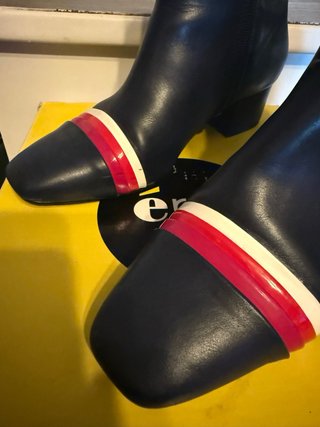 Botines Eram Azul Marino Talla 37