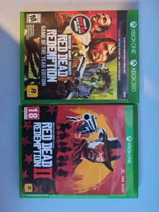 Red Dead Redemption 1 e 2 (Xbox)
