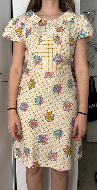 Vestido vintage estampado floral