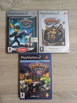 Juegos Ratchet & Clank PS2 (Platinum)