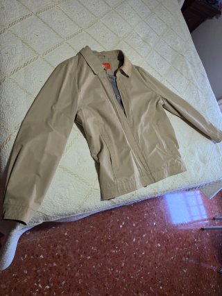 Cazadora Bomber SCHELL Beige Talla L