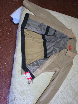 Cazadora Bomber SCHELL Beige Talla L