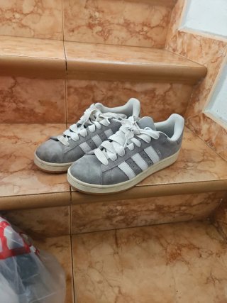 Zapatillas Adidas Campus Gris Talla 44