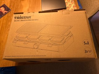 Raclette y Grill Tristar RA-2725 5 en 1!