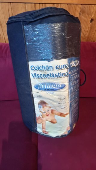 Colchón de Cuna de Viaje Viscoelástico