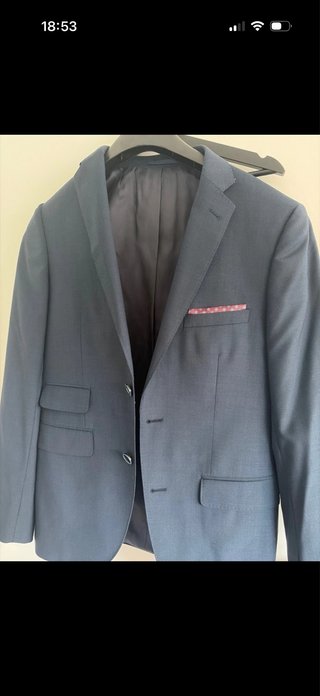 Americana de Traje Azul Oscuro