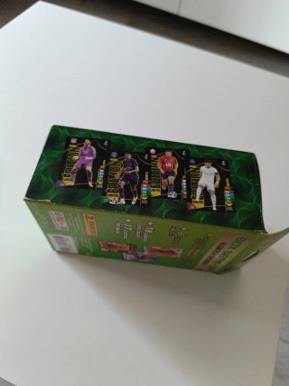 Caja cromos de fútbol