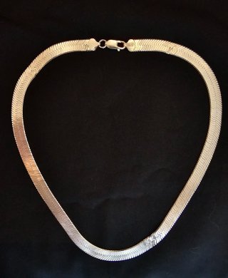 Gargantilla de plata de ley