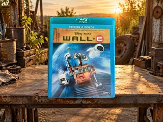 Wall-E Blu-ray Edición 2 Discos Disney Pixar