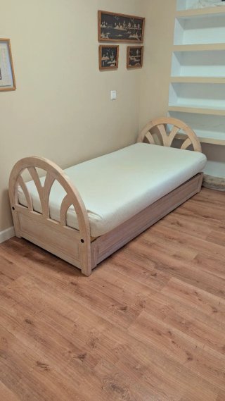Cama nido de madera