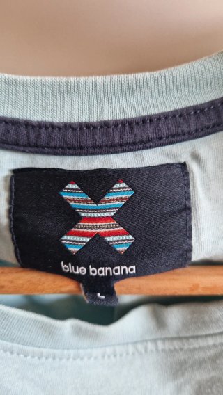 Camiseta Blue Banana Azul Talla L