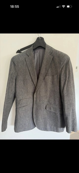 Americana Gris Cortefiel