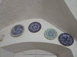 Set 4 Piatti Decorativi Ceramica