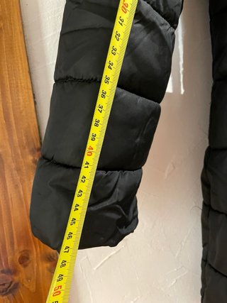 Chaqueta 3/4 Benetton Negra Talla 10