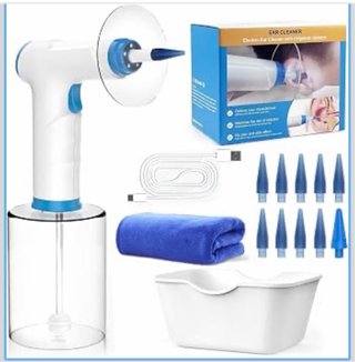 Kit de Limpiador de Oídos Eléctrico