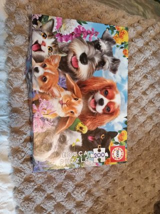 Puzzle Educa 200 piezas Perritos