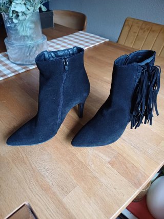 Botines mujer Cortefiel negros
