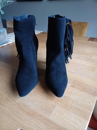 Botines mujer Cortefiel negros