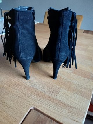 Botines mujer Cortefiel negros