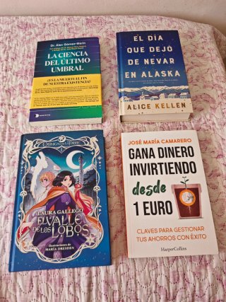 Lote de 4 libros