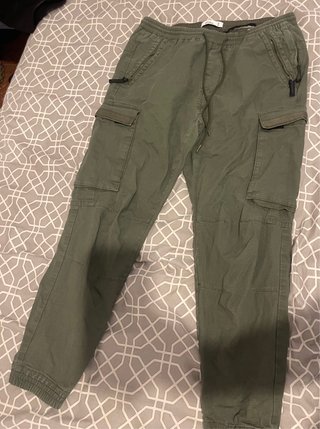 Pantalones Cargo Pull&Bear Verdes