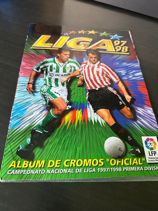 Álbum de Cromos Liga 97/98 Colecciones Este