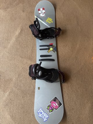 Tabla Snowboard Burton Custom X 156 con fijaciones
