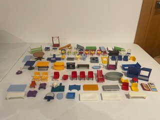 Lote de mobiliario Playmobil