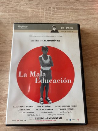 DVD La Mala Educación (Pedro Almodóvar)