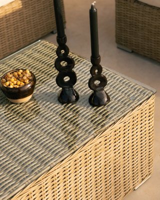 Tavolo da Giardino in Rattan Offerta Flash