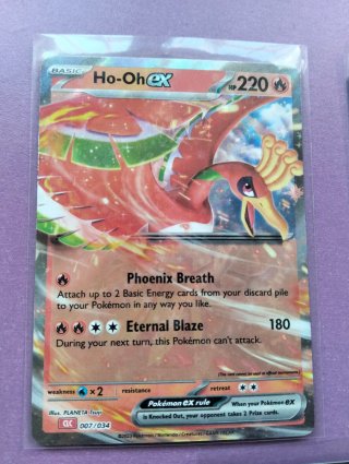 Ho-Oh ex Carta Pokémon