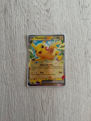 Carta Pokémon Pikachu EX 30 Aniversario