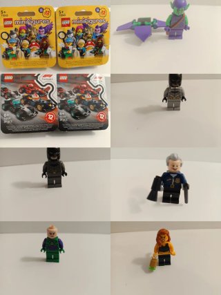 Lote de Figuras LEGO Star Wars ,Marvel,DC