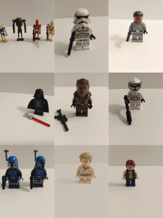 Lote de Figuras LEGO Star Wars ,Marvel,DC