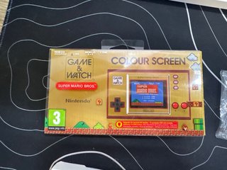 Nintendo Game & Watch Super Mario Bros. Dorado