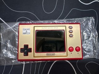 Nintendo Game & Watch Super Mario Bros. Dorado