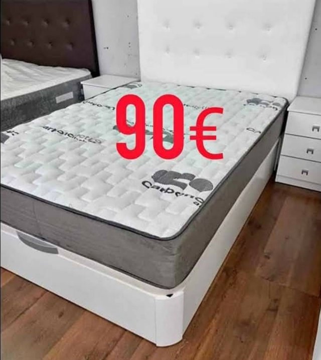 Oferta total de Conjuntos de Sofá+Colchão ou separadamente de Viscoelástica ou Molas em Liquidação!