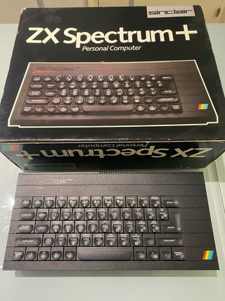 ZX Spectrum+ Sinclair Ordenador Personal
