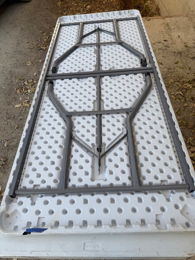 Mesa Plegable isabella poseidon 180cm rigida