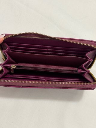 Monedero Stradivarius Morado Usado