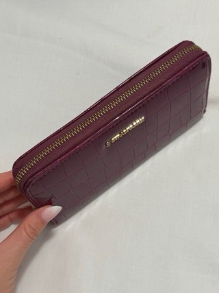 Monedero Stradivarius Morado Usado